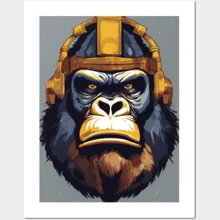 military monkey Planet of the Apes Posters and Art